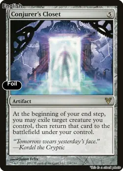 Conjurer's Closet EN [AVR - 214] - LP [Foil] TCG MTG - Image 1
