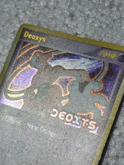 Deoxys Normal Forme 16/107 Reverse Holo Rare Stamped EX Deoxys Pokemon 2005 LP - Image 2