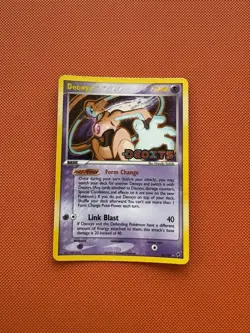 Pokemon Deoxys 16/107 Stamped EX Deoxys Reverse Holo Rare 2005 LP - Image 1