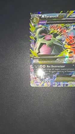 CARTE POKEMON M TYRANOCIF EX 43/98 FR ULTRA RARE XY ORIGINES ANTIQUES - NM - Image 2