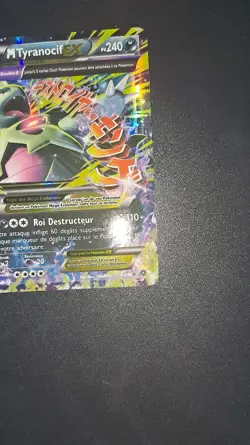 CARTE POKEMON M TYRANOCIF EX 43/98 FR ULTRA RARE XY ORIGINES ANTIQUES - NM - Image 3