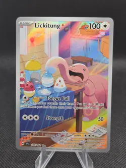 Lickitung 180/162 Pokemon Temporal Forces IR - NM - Image 1