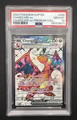 Charizard ex SVP Scarlet & Violet Promo #056 Holo English PSA 10 - Image 1