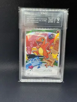 TAG 9 Charmander 2026 Pokemon TCG Black Star Promo Holo Promo #038 First Partner - Image 2