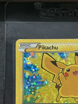 Pikachu 5/12 McDonald's Collection 2013 EN Holo Promo 60 HP Nuzzle Pokemon (NM) - Image 2