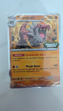 Tyrantrum MEP 066 Perfect Order Stamped Prerelease Pokemon Tcg Mep066 - Image 1