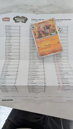 Tyrantrum MEP 066 Perfect Order Stamped Prerelease Pokemon Tcg Mep066 - Image 3