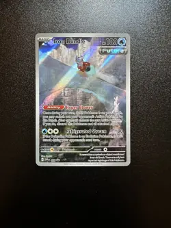 Iron Bundle 066 Black Star Promo Scarlet & Violet Full Art Holo Pokemon TCG NM - Image 1