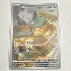 The Pokemon Company Espurr 095/088 Sv08 Surging Sparks IR Holo EN 60HP - Image 1
