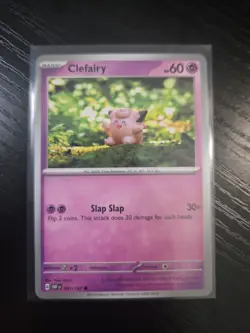 Clefairy Scarlet Violet Obsidian Flames Pokemon Card 81/197 - Image 3