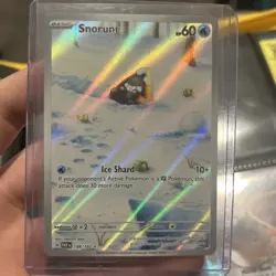 Pokemon TCG Snorunt Paradox Rift 188/182 Holo Illustration Rare - Image 1