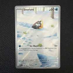 Pokemon TCG Snorunt Paradox Rift 188/182 Holo Illustration Rare - Image 2