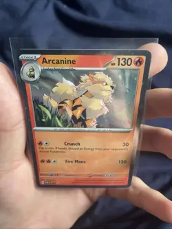 Pokemon TCG Arcanine SVP Black Star Promos SVP011 Holo Promo - Image 2