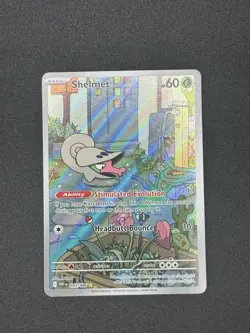 Pokemon TCG Shelmet Illustration Rare White Flare 093/086 - Image 1