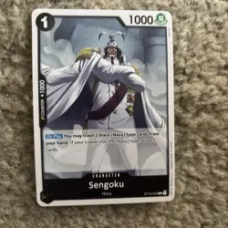One Piece Card Game Sengoku Character Card Navy - Image 1