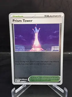 Prism Tower 080/086 Reverse Holo Chaos Rising Pokemon Card NM - Image 1