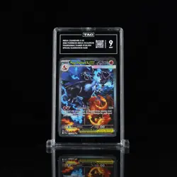 Mega Charizard X EX TAG Graded 9 125/094 SIR Pokemon ME02 Phantasmal Flames MINT - Image 3