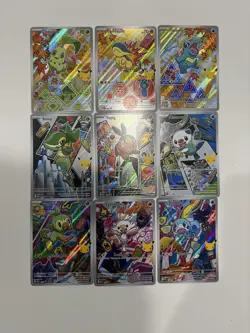Pokemon First Partner Illustration Collection Series 2 Complete Set Of 9 Cards - Image 2