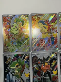 Pokemon First Partner Illustration Collection Series 2 Complete Set Of 9 Cards - Image 5