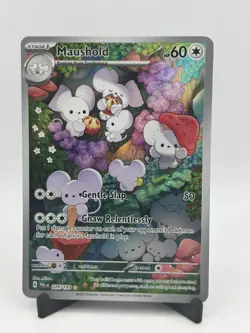 Pokemon TCG Maushold Paldea Evolved Holo Card 226/193 Illustration Rare Nm - Image 1