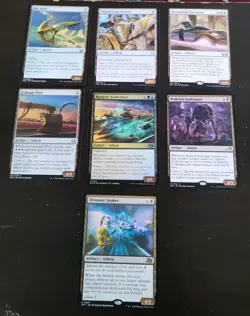 7x Vehicle Magic The Gathering Card Lot / Used / Assorted Sets / MTG - Image 1