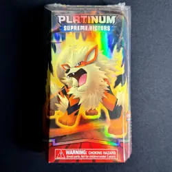 2009 POKEMON SUPREME VICTORS IGNITION THEME DECK FACTORY SEALED NEW (ARCANINE) - Image 1