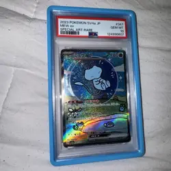 PSA 10 347 Mew Ex SAR 2023 Pokemon Japanese Sv4a-Shiny Treasure Ex Bubble Mew - Image 3