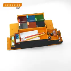 Gamegenic Cards' Games' Lair 600+ Convertible BLACK ORANGE Magic Pokemon - Image 1