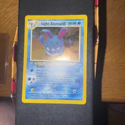 Pokemon TCG Light Azumarill Neo Destiny 13/105 Unlimited Rare LP - Image 1