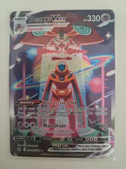 Deoxys VMAX GG45/GG70 SWSH: Crown Zenith: Galarian Gallery - Pokemon Card - NM - Image 1