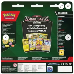Lot of 6 Pokemon TCG Miraidon ex League Battle Decks Factory Sealed NEW Regielek - Image 3