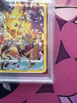 2025 Pokemon Pikachu (Secret) 160/159 SWSH: Crown Zenith Holo PSA 9 - Image 3