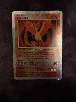 Wizards Moltres 30/110 Legendary Collection Reverse Holo Rare 70 HP (2002) - Image 1
