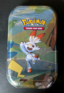Pokemon TCG - Galar Pals Mini Tin - 2 Booster Packs/Metallic Coin/Art Card 820650807077 - Image 1