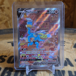 Pokemon TCG Machamp V Astral Radiance 172/189 Alternate Full Art Holo UR (2022) - Image 1