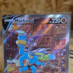 Pokemon TCG Machamp V Astral Radiance 172/189 Alternate Full Art Holo UR (2022) - Image 2