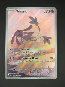 MESPRIT 204/191 ILLUSTRATION RARE SURGING SPARKS POKEMON NM/M - Image 1