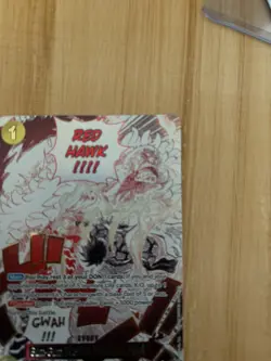 One Piece - Gum-Gum Fire-Fist Pistol Red Hawk OP11-114-Divine Speed READ DESC - Image 2