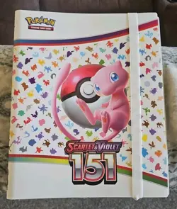 Pokemon TCG Card Game Scarlet & Violet 151 MEW BINDEr - Image 1