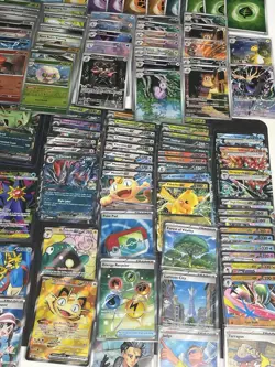 Large Pokemon Card Collection 250+ Cards Pikachu 51/162 Stamp Prismatic & More - Image 4