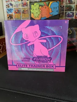 Pokemon Cards - Fusion Strike Elite Trainer Box Sealed ETB with Acrylic Case - Image 2