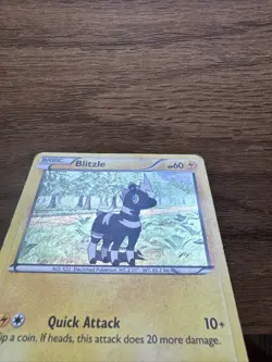 Pokemon Blitzle 6/12 Holo McDonald's Promos 2011 Card HP - Image 2