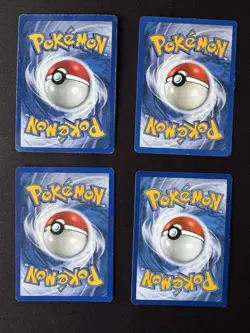 4x Arcanine Pokemon Card Lot Light Arcanine, Base Set , Expedition Vintage lotto - Image 2
