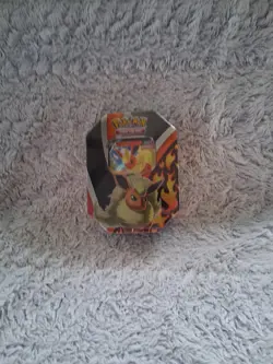 Pokemon TCG Eevee Evolutions Tin Flareon V- FACTORY SEALED NEW - Image 1