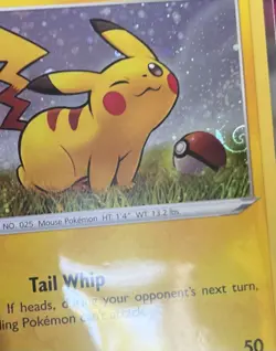 Pikachu SWSH039 Holo *COSMO SWIRL* Sword & Shield Promo Pokemon NM/M - Image 3