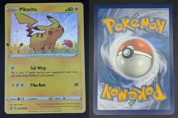 Pikachu SWSH039 Holo Near Mint Sword & Shield Promo Promo Pokemon - Image 3