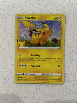 Pokemon TCG Pikachu Sword & Shield Swsh039 Holo Promo - Image 2