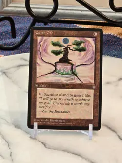 MTG Zuran Orb Ice Age Regular MP - Image 1