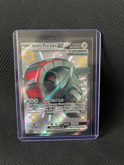 Pokemon Card Iron Treads ex EN SVP073 Rare Black Star Promo S&V Pack Fresh! MT - Image 1