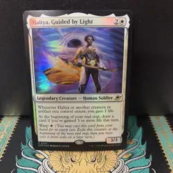 MTG Haliya, Guided by Light (19/160) Edge of Eternities Promos LP FOIL- Stamped - Image 1